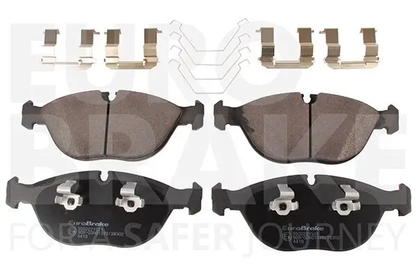 Bremsbelagsatz, Scheibenbremse Vorderachse EUROBRAKE 5502221521