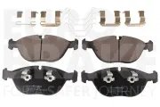 Bremsbelagsatz, Scheibenbremse Vorderachse EUROBRAKE 5502221521