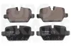 Bremsbelagsatz, Scheibenbremse Hinterachse EUROBRAKE 5502221530 Bild Bremsbelagsatz, Scheibenbremse Hinterachse EUROBRAKE 5502221530