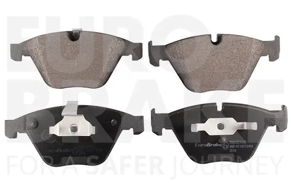 Bremsbelagsatz, Scheibenbremse EUROBRAKE 5502221533