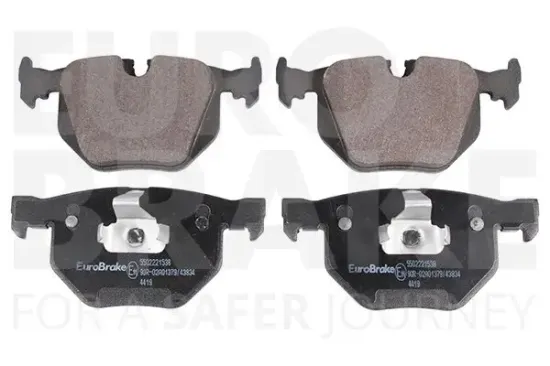Bremsbelagsatz, Scheibenbremse EUROBRAKE 5502221538 Bild Bremsbelagsatz, Scheibenbremse EUROBRAKE 5502221538