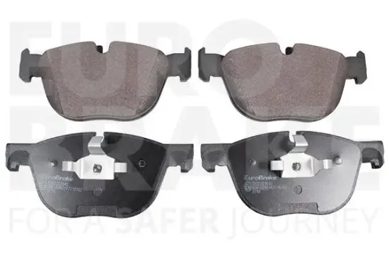 Bremsbelagsatz, Scheibenbremse Vorderachse EUROBRAKE 5502221540 Bild Bremsbelagsatz, Scheibenbremse Vorderachse EUROBRAKE 5502221540
