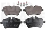 Bremsbelagsatz, Scheibenbremse Vorderachse EUROBRAKE 5502221542