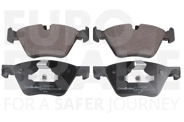 Bremsbelagsatz, Scheibenbremse Vorderachse EUROBRAKE 5502221553