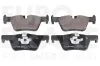 Bremsbelagsatz, Scheibenbremse Hinterachse EUROBRAKE 5502221555 Bild Bremsbelagsatz, Scheibenbremse Hinterachse EUROBRAKE 5502221555