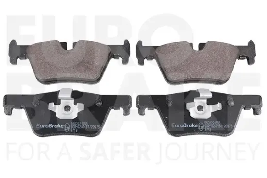 Bremsbelagsatz, Scheibenbremse Hinterachse EUROBRAKE 5502221555 Bild Bremsbelagsatz, Scheibenbremse Hinterachse EUROBRAKE 5502221555