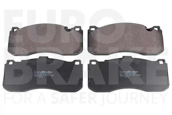 Bremsbelagsatz, Scheibenbremse Vorderachse EUROBRAKE 5502221560