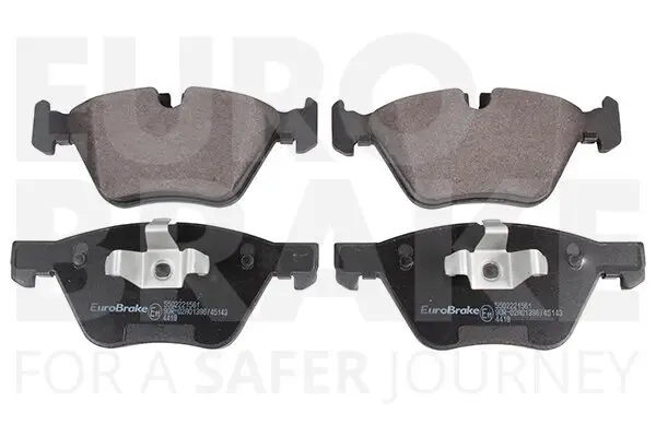 Bremsbelagsatz, Scheibenbremse Vorderachse EUROBRAKE 5502221561