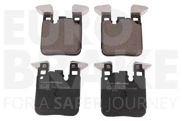 Bremsbelagsatz, Scheibenbremse EUROBRAKE 5502221565