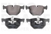 Bremsbelagsatz, Scheibenbremse Hinterachse EUROBRAKE 5502221566