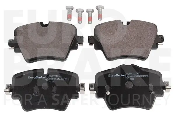 Bremsbelagsatz, Scheibenbremse EUROBRAKE 5502221567