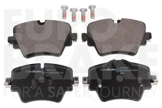 Bremsbelagsatz, Scheibenbremse Vorderachse EUROBRAKE 5502221567 Bild Bremsbelagsatz, Scheibenbremse Vorderachse EUROBRAKE 5502221567