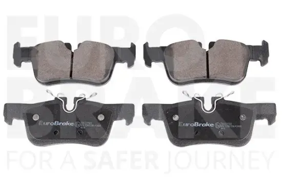 Bremsbelagsatz, Scheibenbremse Hinterachse EUROBRAKE 5502221568 Bild Bremsbelagsatz, Scheibenbremse Hinterachse EUROBRAKE 5502221568