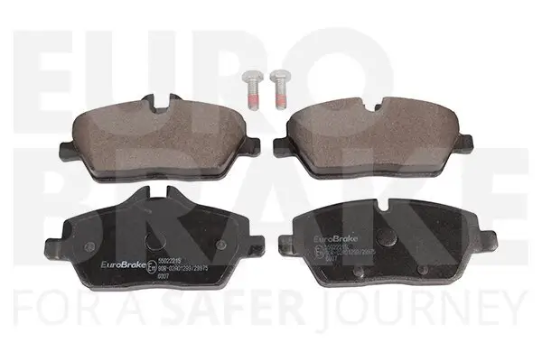 Bremsbelagsatz, Scheibenbremse EUROBRAKE 5502221571 Bild Bremsbelagsatz, Scheibenbremse EUROBRAKE 5502221571