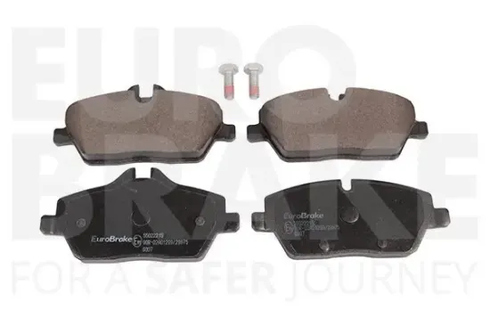 Bremsbelagsatz, Scheibenbremse Vorderachse EUROBRAKE 5502221571 Bild Bremsbelagsatz, Scheibenbremse Vorderachse EUROBRAKE 5502221571