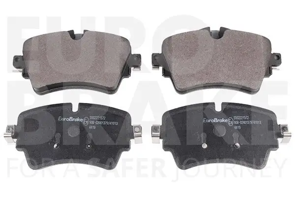 Bremsbelagsatz, Scheibenbremse Vorderachse EUROBRAKE 5502221572