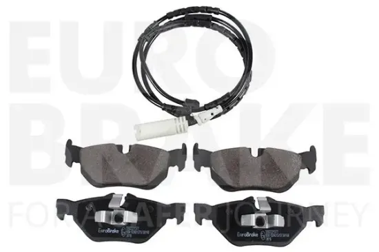 Bremsbelagsatz, Scheibenbremse Hinterachse EUROBRAKE 5502221577 Bild Bremsbelagsatz, Scheibenbremse Hinterachse EUROBRAKE 5502221577