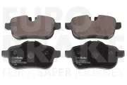 Bremsbelagsatz, Scheibenbremse Hinterachse EUROBRAKE 5502222567