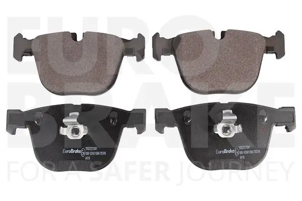 Bremsbelagsatz, Scheibenbremse Hinterachse EUROBRAKE 5502221581