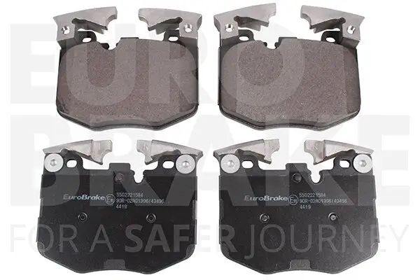 Bremsbelagsatz, Scheibenbremse EUROBRAKE 5502221584