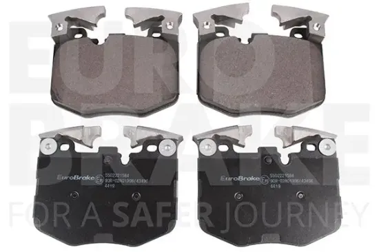 Bremsbelagsatz, Scheibenbremse EUROBRAKE 5502221584 Bild Bremsbelagsatz, Scheibenbremse EUROBRAKE 5502221584