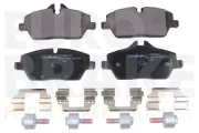 Bremsbelagsatz, Scheibenbremse Vorderachse EUROBRAKE 5502221587