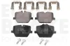 Bremsbelagsatz, Scheibenbremse Hinterachse EUROBRAKE 5502221588