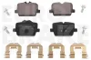 Bremsbelagsatz, Scheibenbremse Hinterachse EUROBRAKE 5502221590