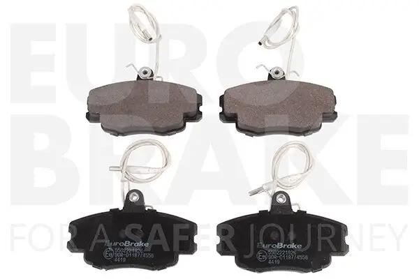 Bremsbelagsatz, Scheibenbremse Vorderachse EUROBRAKE 5502221926