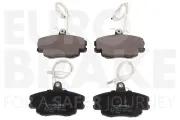 Bremsbelagsatz, Scheibenbremse Vorderachse EUROBRAKE 5502221926