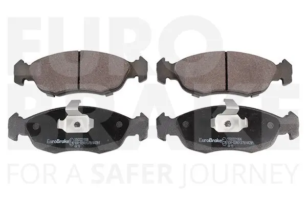 Bremsbelagsatz, Scheibenbremse Vorderachse EUROBRAKE 5502221936