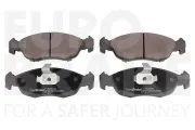 Bremsbelagsatz, Scheibenbremse Vorderachse EUROBRAKE 5502221936