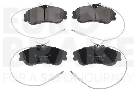 Bremsbelagsatz, Scheibenbremse EUROBRAKE 5502221937 Bild Bremsbelagsatz, Scheibenbremse EUROBRAKE 5502221937