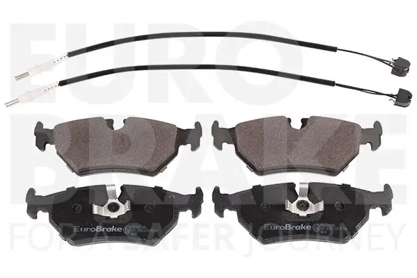 Bremsbelagsatz, Scheibenbremse Hinterachse EUROBRAKE 5502221940