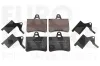 Bremsbelagsatz, Scheibenbremse Hinterachse EUROBRAKE 5502221946