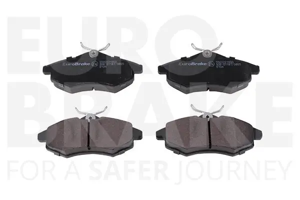 Bremsbelagsatz, Scheibenbremse Vorderachse EUROBRAKE 5502221950