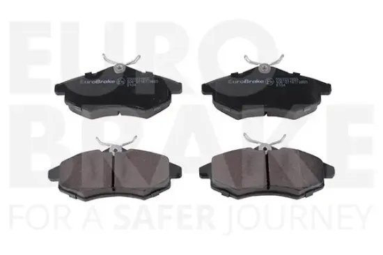 Bremsbelagsatz, Scheibenbremse Vorderachse EUROBRAKE 5502221950 Bild Bremsbelagsatz, Scheibenbremse Vorderachse EUROBRAKE 5502221950