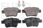 Bremsbelagsatz, Scheibenbremse Hinterachse EUROBRAKE 5502221954