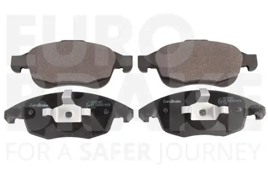 Bremsbelagsatz, Scheibenbremse Vorderachse EUROBRAKE 5502221955 Bild Bremsbelagsatz, Scheibenbremse Vorderachse EUROBRAKE 5502221955