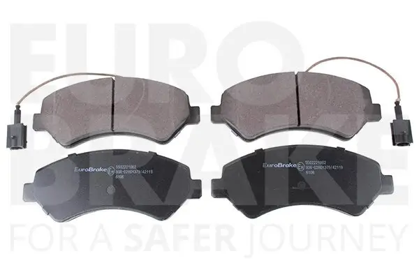 Bremsbelagsatz, Scheibenbremse EUROBRAKE 5502221962