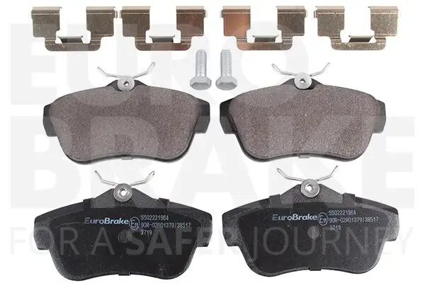 Bremsbelagsatz, Scheibenbremse EUROBRAKE 5502221964