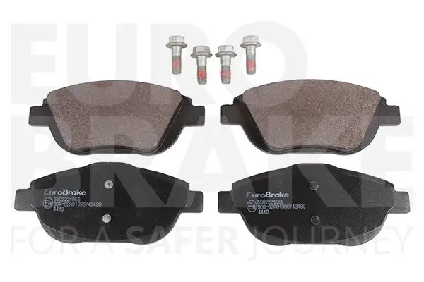 Bremsbelagsatz, Scheibenbremse EUROBRAKE 5502221966