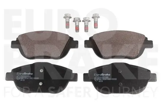Bremsbelagsatz, Scheibenbremse EUROBRAKE 5502221966 Bild Bremsbelagsatz, Scheibenbremse EUROBRAKE 5502221966