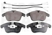 Bremsbelagsatz, Scheibenbremse Vorderachse EUROBRAKE 5502221968