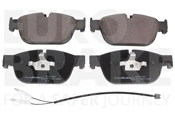Bremsbelagsatz, Scheibenbremse Vorderachse EUROBRAKE 5502221969