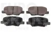 Bremsbelagsatz, Scheibenbremse Hinterachse EUROBRAKE 5502221972