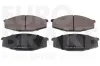 Bremsbelagsatz, Scheibenbremse Vorderachse EUROBRAKE 5502222208