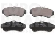 Bremsbelagsatz, Scheibenbremse Hinterachse EUROBRAKE 5502223019