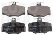 Bremsbelagsatz, Scheibenbremse Hinterachse EUROBRAKE 5502222221