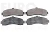 Bremsbelagsatz, Scheibenbremse Vorderachse EUROBRAKE 5502222239
